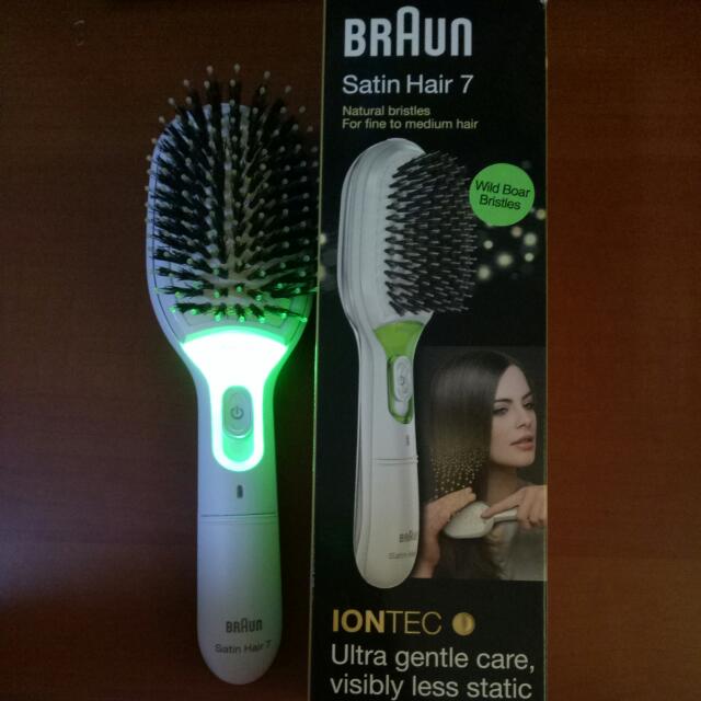 Retail $79 Braun Satin 7 Iontec Br750, Beauty & Personal Care, Hair on  Carousell