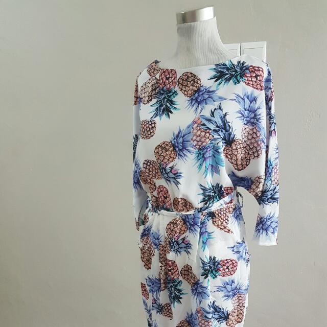 Hawaiian Theme Dress Women s Fashion Muslimah Fashion Baju