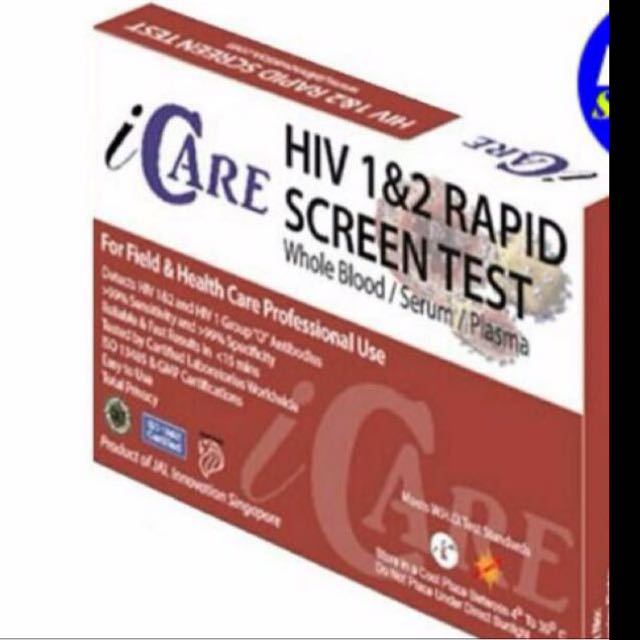 Hiv Test Ket Health Beauty Skin Bath Body On Carousell