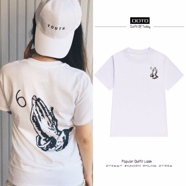 Instock Drake Ovo 6 God Shirt Size L Great For Oversized Wear Women S Fashion Clothes On Carousell