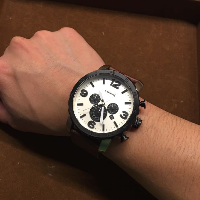 JR1390 50mm Fossil Mens Watch Mobile Phones Gadgets Wearables Smart Watches on Carousell