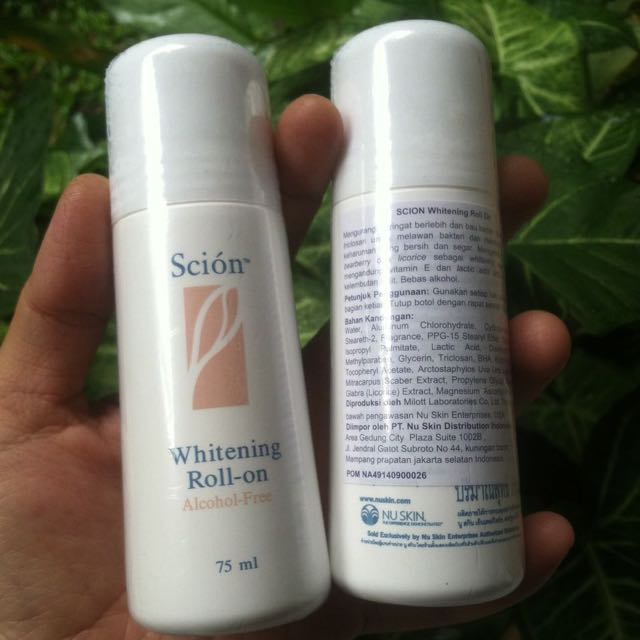 Nu Skin Scion Whitening Deodorant Kesehatan 