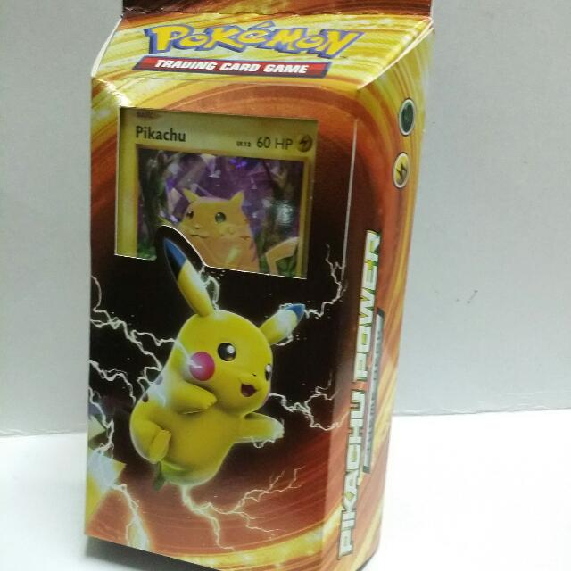 Pikachu Power 60 Card Pokemon Theme Deck Xy Evolutionsholo