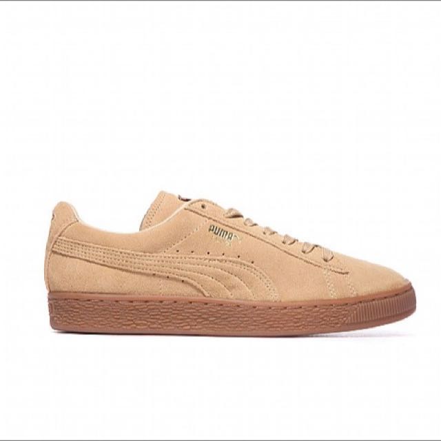 Puma Womens Suede Classic Trainer Croissant Gum Puma Womens Suede Classic Trainer Croissant Gum