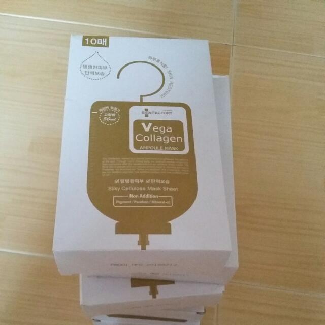 用過就知好用 Skin Factory 金色骨膠原面膜1盒10張 美容 化妝品 皮膚護理 面部 面部護理 Carousell