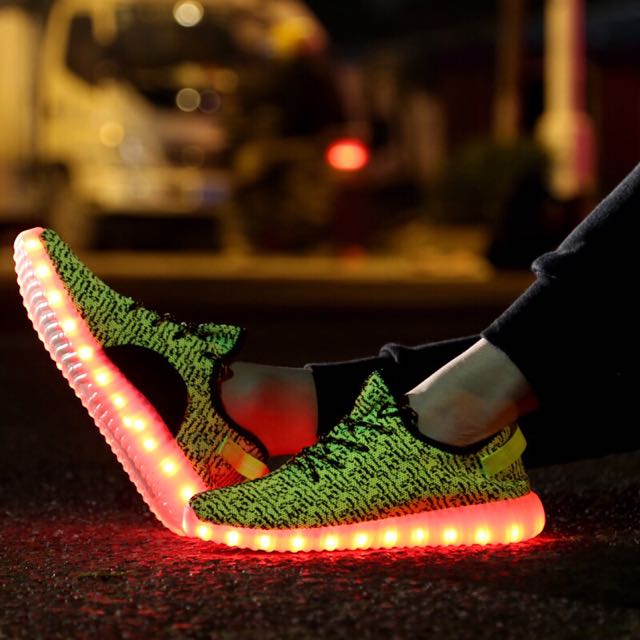 Light up yeezys on sale