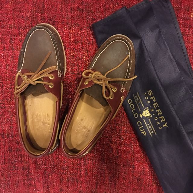 sperry top sider gold cup boat shoes