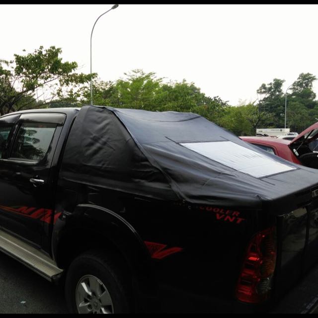 Hilux outlet canvas cover