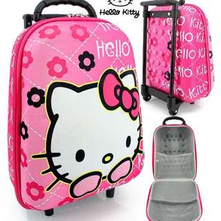 Tas Trolley Anak 3D Mini Hello Kitty