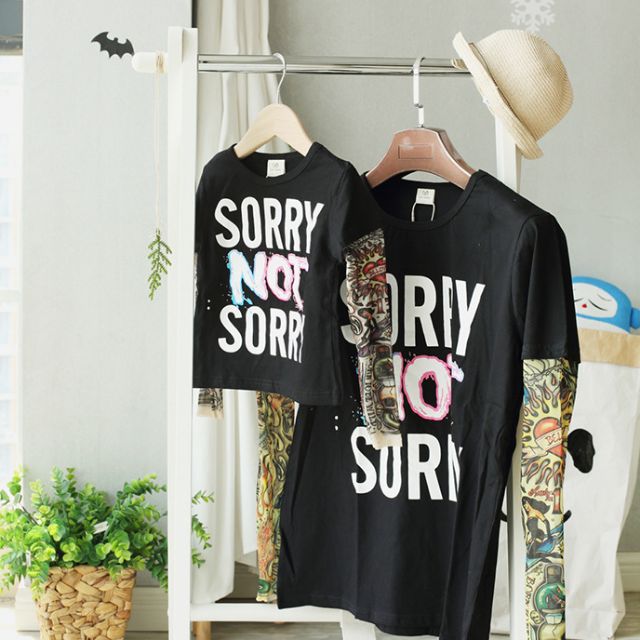 Instocks Father N Son Tattoo Sleeves Shirts A100 A1041c