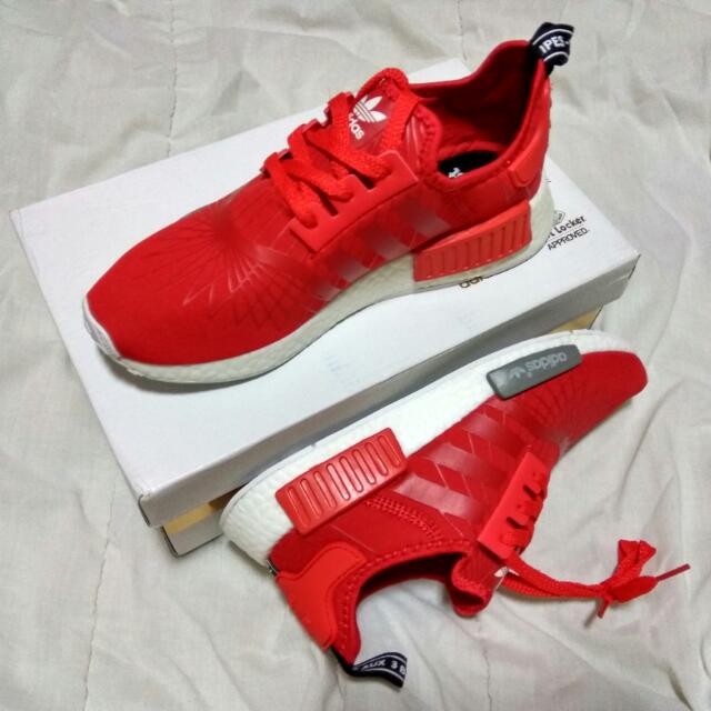 Adidas nmd red spider sale