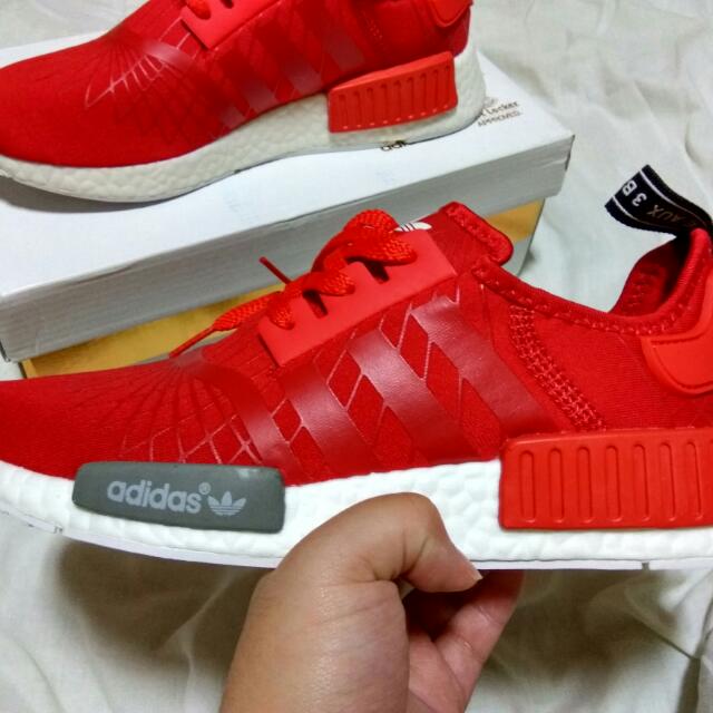 Adidas nmd clearance red spider
