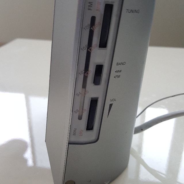 Alarm Clock Philips Elegant Clock Radio AJ3230, Furniture & Home Living, Home Decor, Clocks on