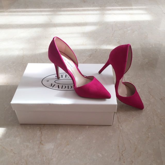 Almost New, Shocking Pink Sexy Heels