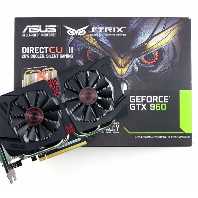 Asus Strix Geforce Gtx 960 Video Gaming Video Game Consoles Others On Carousell