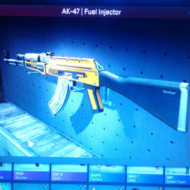 CSGO AK47 FUEL INJECTOR FIELDTESTED 82MP, Video Gaming, Video Game