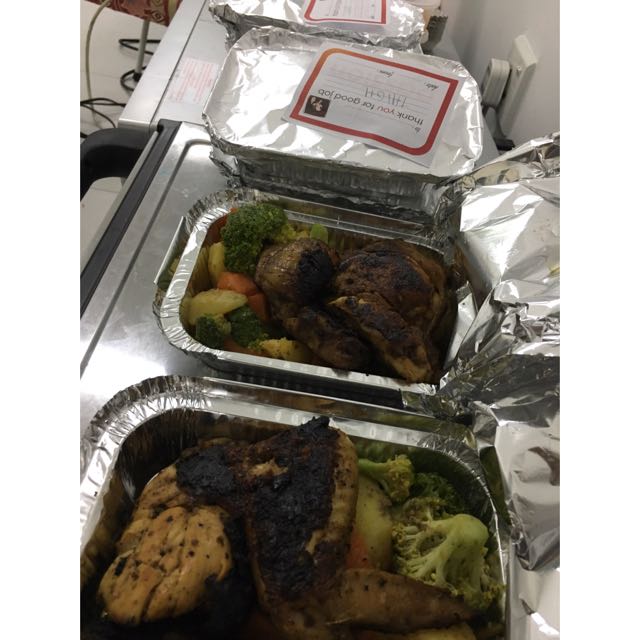 grilled chicken/grilled black pepper lamb, Food & Drinks, Packaged