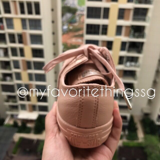 Instock BNIB Converse amber light gold exclusive Women s Fashion Footwear Sneakers on Carousell