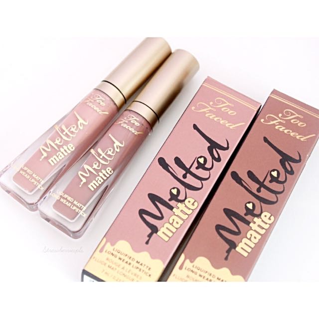 two faced matte lipstick