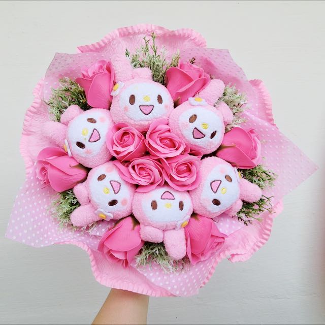 My Melody Flower Bouquet Hobbies Toys Stationery Craft Occasions Party Supplies On Carousell