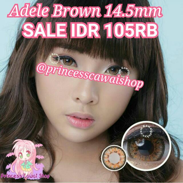 Softlens Adele 14 5mm Lens Olshop Fashion Olshop Produk Kecantikan Di Carousell