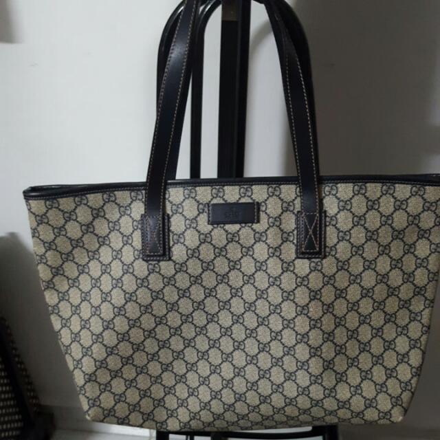 gucci monogram tote