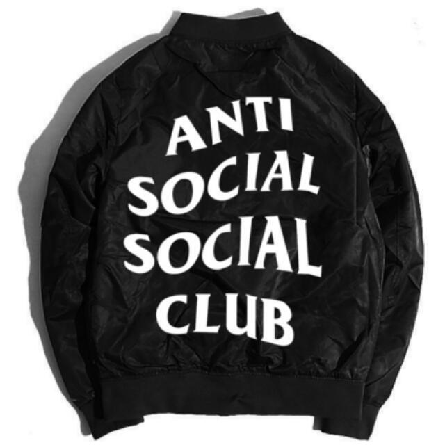 anti social club jacket