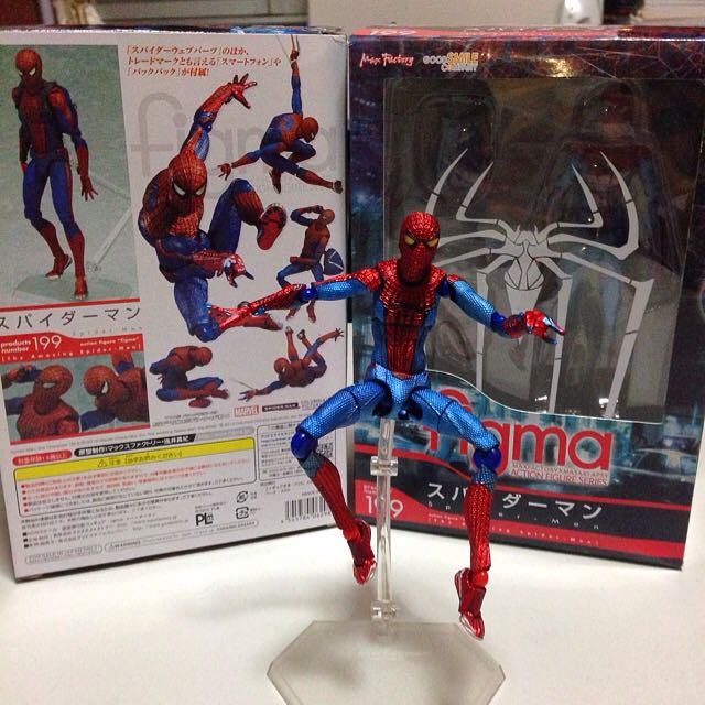 Figma Spiderman Action Figure (limited period discounts), Hobbies & Toys,  Toys & Games on Carousell