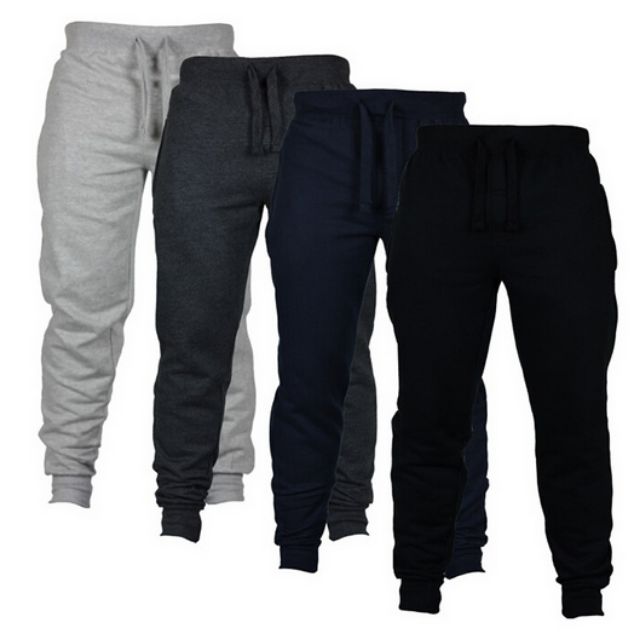 Mens jogger pants slim fit Clearance