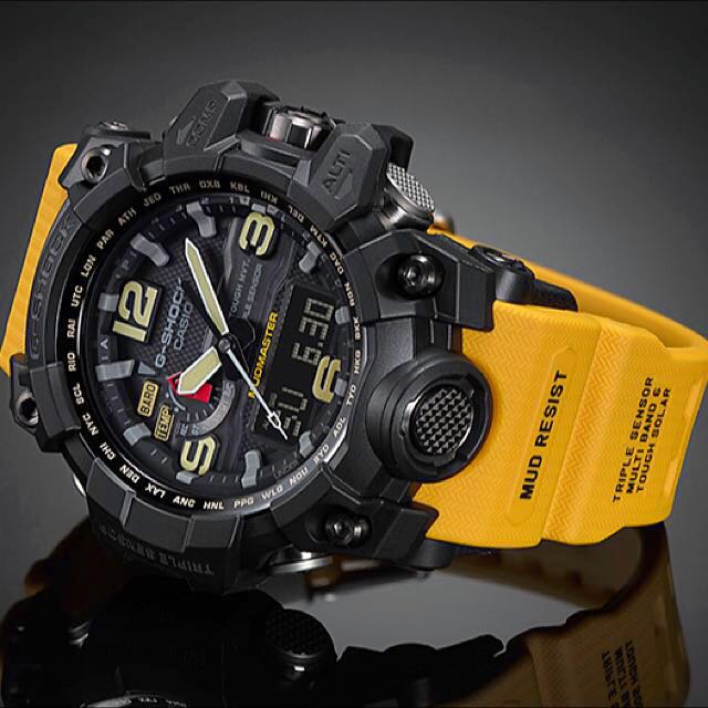 G shock mudmaster deals yellow