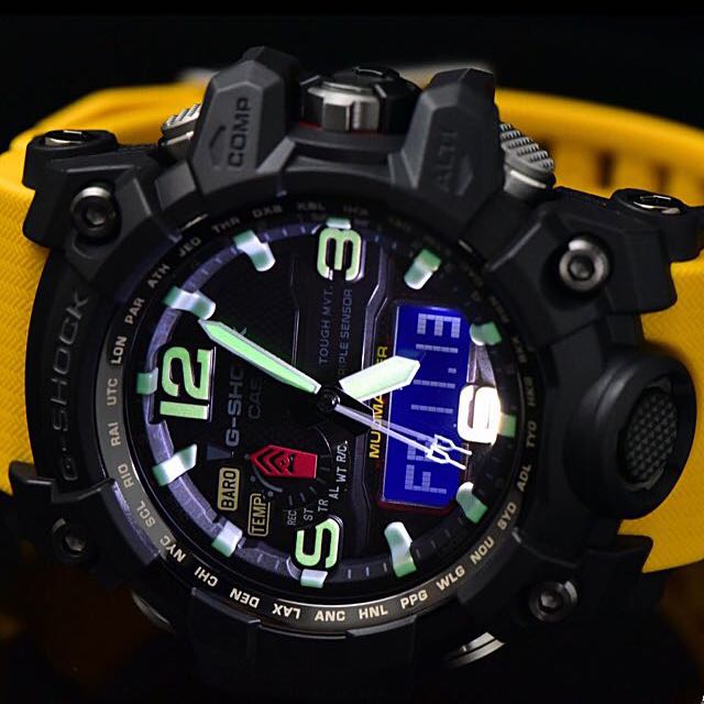 g shock mudmaster yellow