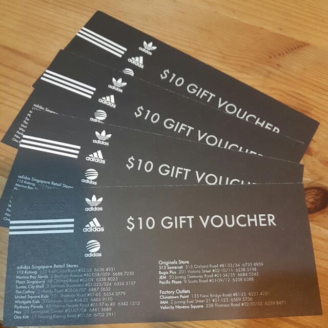 40 Adidas Vouchers Tickets Vouchers Vouchers on Carousell