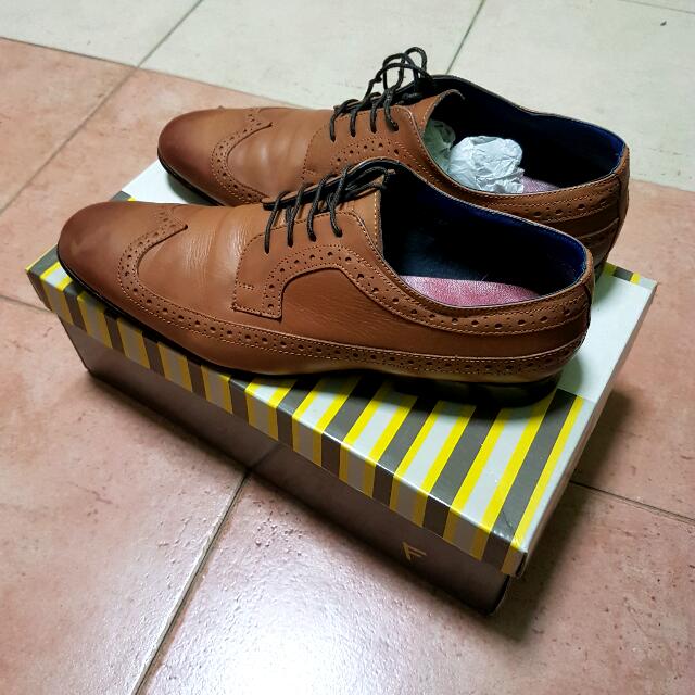 Brown Leather Shoes, Men's Fashion, Footwear, Casual shoes on Carousell