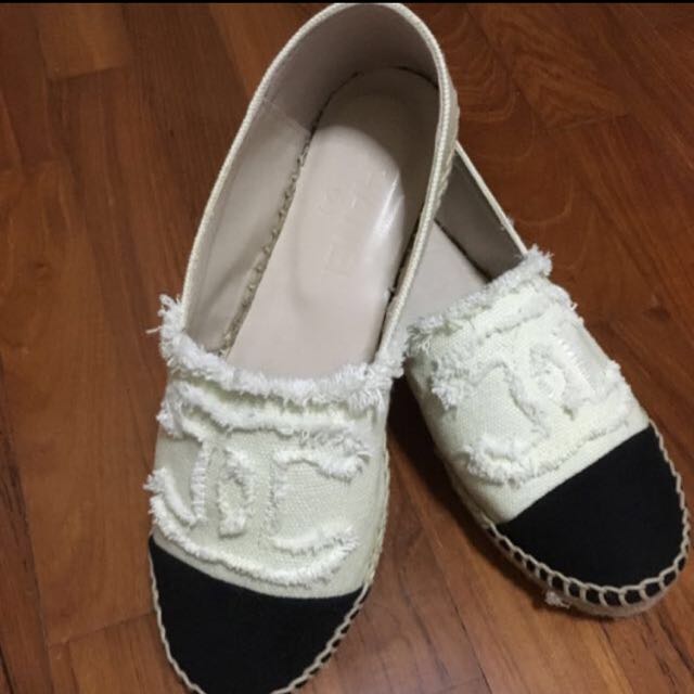 baby chanel espadrilles