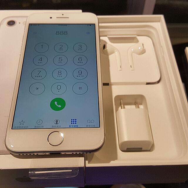 售iphone7 32g 銀極限美99.9成新僅開機測試殺價不回, 手機及配件, 手機 