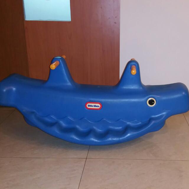 little tikes whale rocker