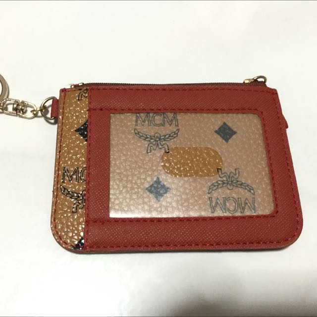Mcm coin shop pouch replica