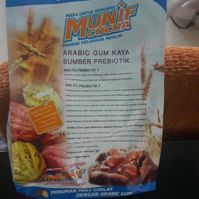 Munif Cocoa Food Drinks Packaged Instant Food On Carousell