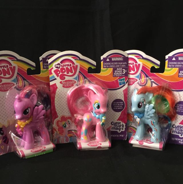 My Little Pony Cutie Mark Magic Twilight Sparkle Pinkie Pie Rainbow Dash Toys Games Bricks Figurines On Carousell