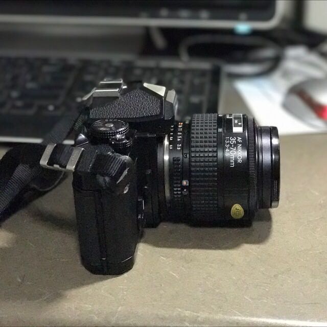 Nikon FM （ manual film Camera)+Nikkor AF 3570mm F3.34.5, Photography