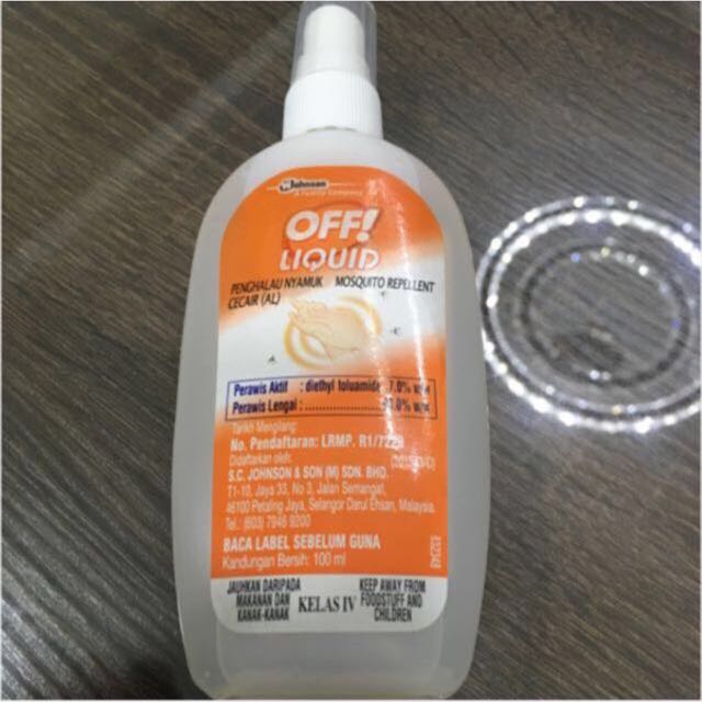 Off Liquid Mosquito Repellent Babies Kids Baby Nursery Kids Furniture Safety Gates Locks Protectors On Carousell