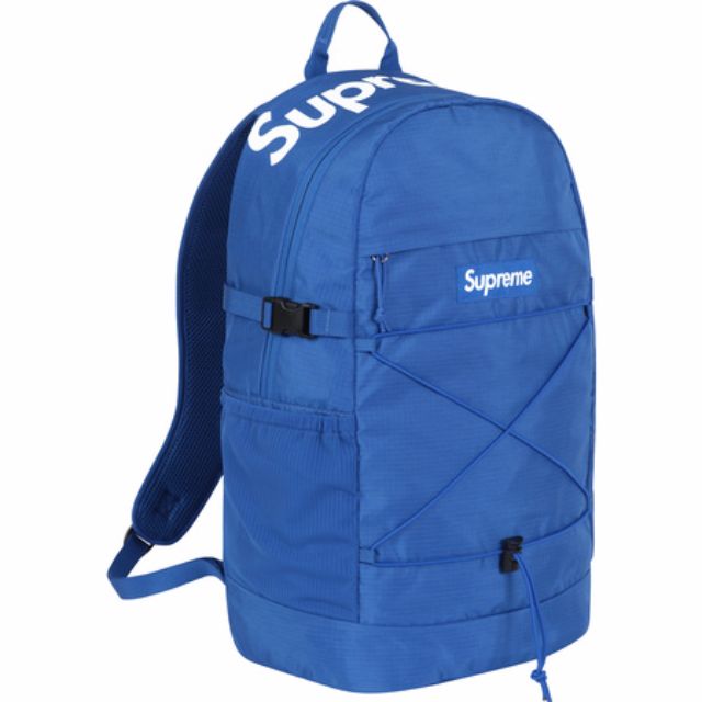 Royal blue top supreme backpack