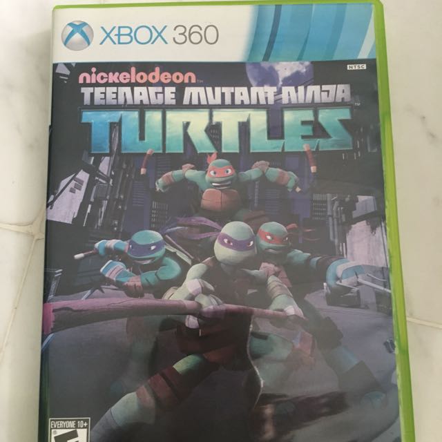 teenage mutant ninja turtles xbox 360