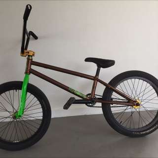 bmx stunt cycle without brakes