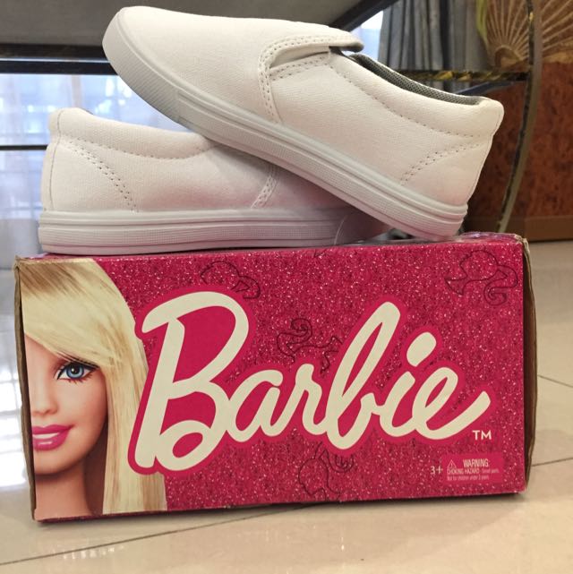 barbie white shoes