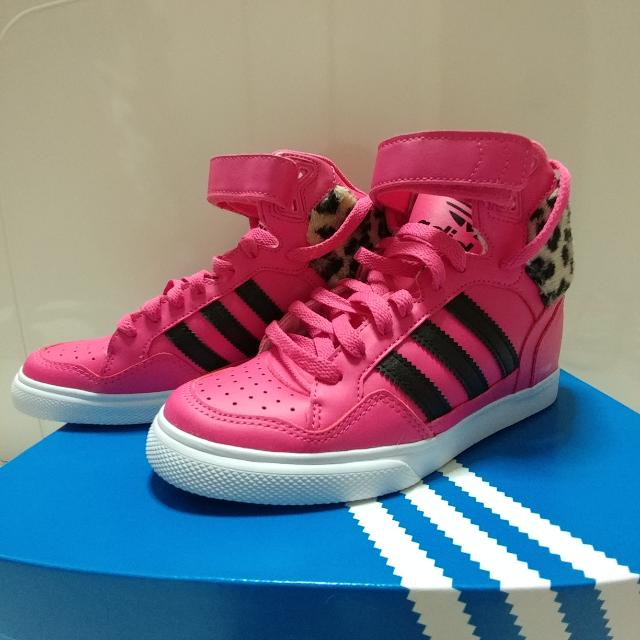 adidas pink leopard shoes