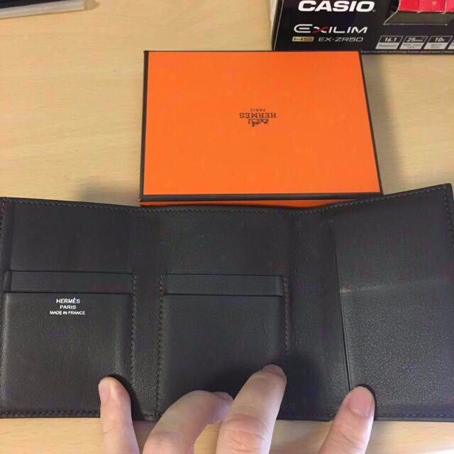 Hermes best sale trifold wallet