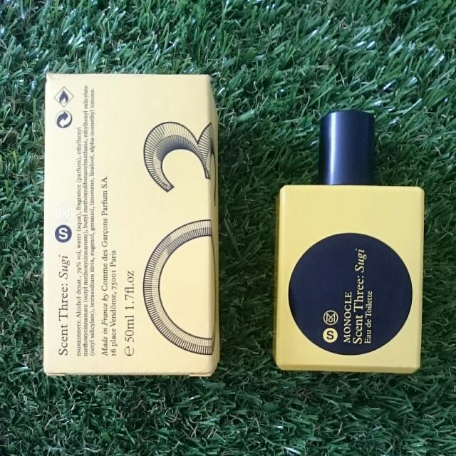 Monocle Scent Three Sugi Fragrance Eau De Toilette Perfume Men s Fashion Tops Sets Shirts on Carousell