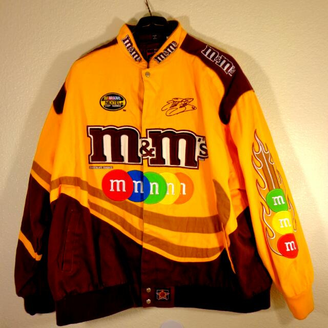 Elliott sadler m&m's nascar jacket top