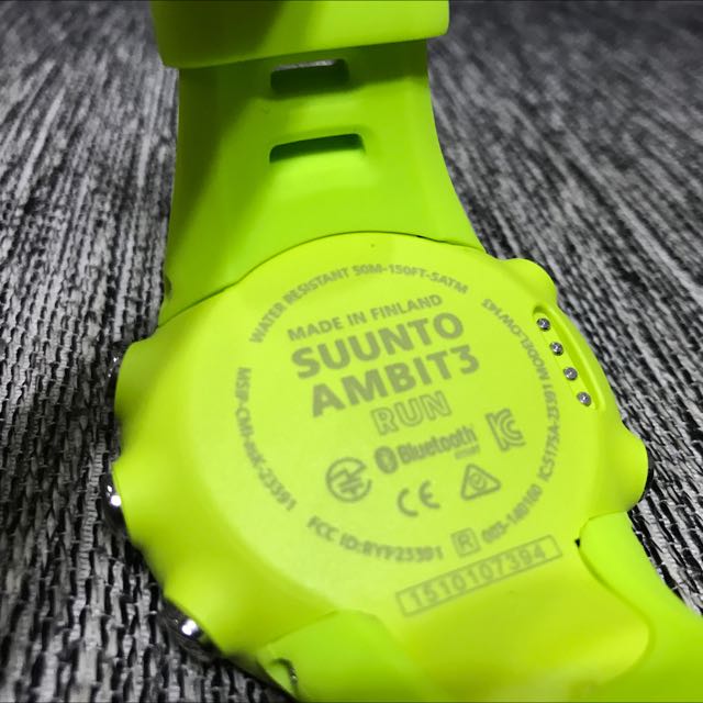 Suunto ambit3 run lime sale